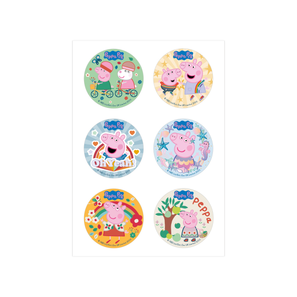 Edible Wafer Discs - Peppa Pig