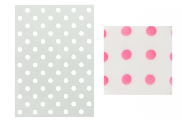 Mini Cake Stencil Polkadot
