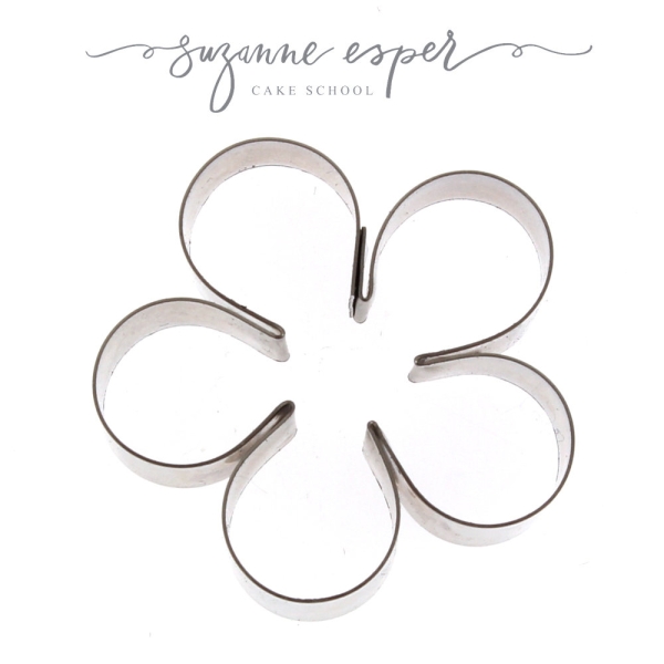 5 PETAL BLOSSOM professional stainless steel icing cutter