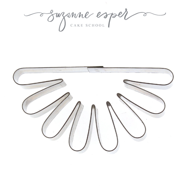 small GERBERA SPEED professional stainless steel icing cutter