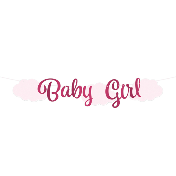 Garland - Baby Girl - Pink