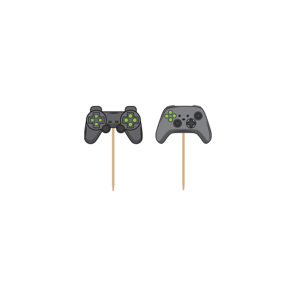 Cupcake Topper - Gaming