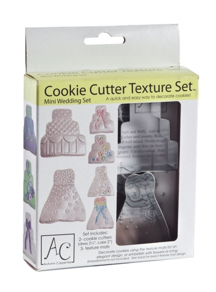 Cookie Cutter Texture Set - Mini Wedding