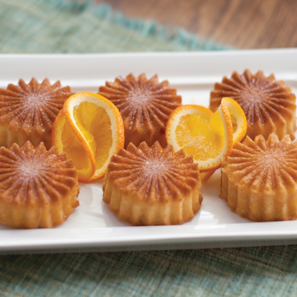 Ruffled Medallion Dessert Mold