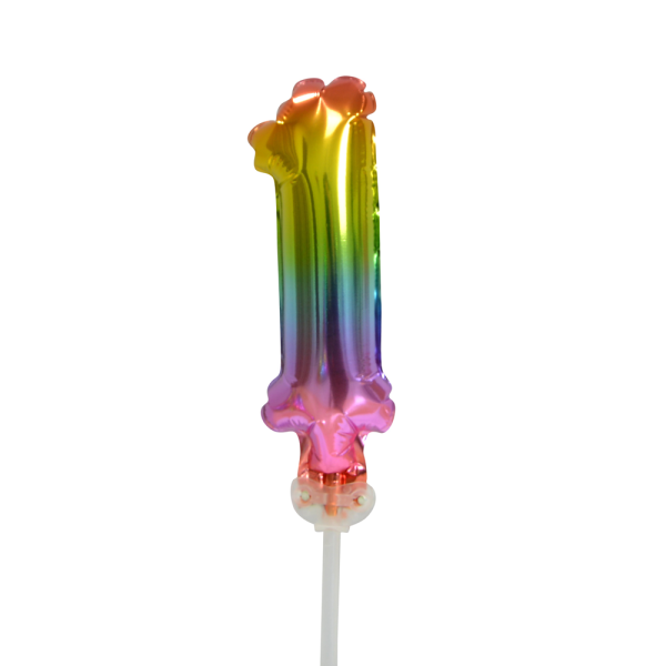 Topper - Foil Balloon Rainbow - 1