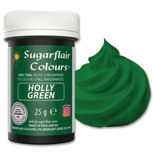 Konzentrierte Gelfarbe - Holly Green - ohne E171