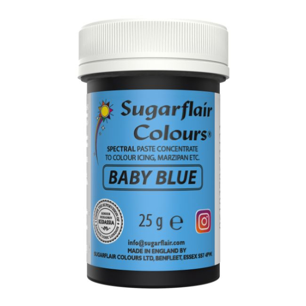 Spectral Concentrated Paste Colour - Baby Blue - E171 Free