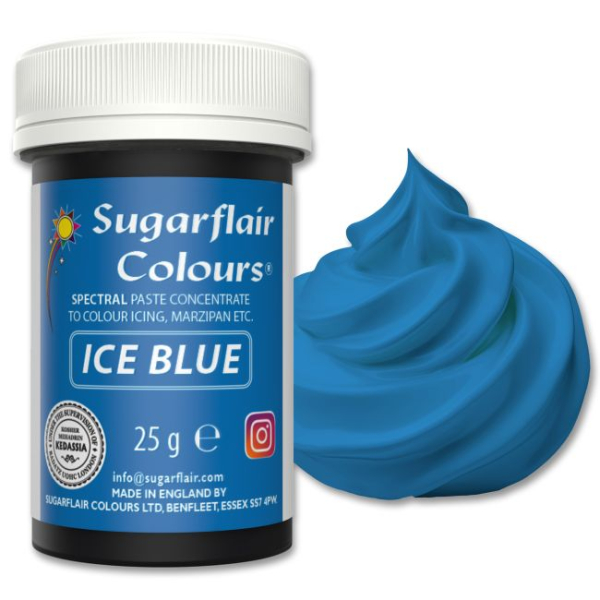 Konzentrierte Gelfarbe - Ice Blue - ohne E171