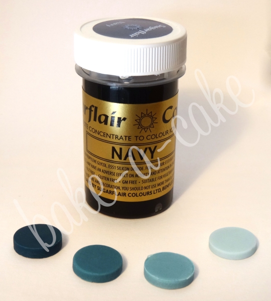 Spectral Concentrated Paste Colour - Navy - E171 Free