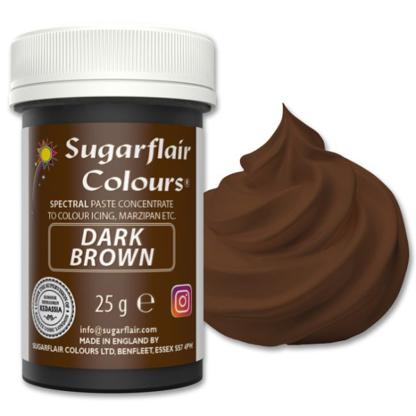 Spectral Concentrated Paste Colour - Dark Brown - E171 Free