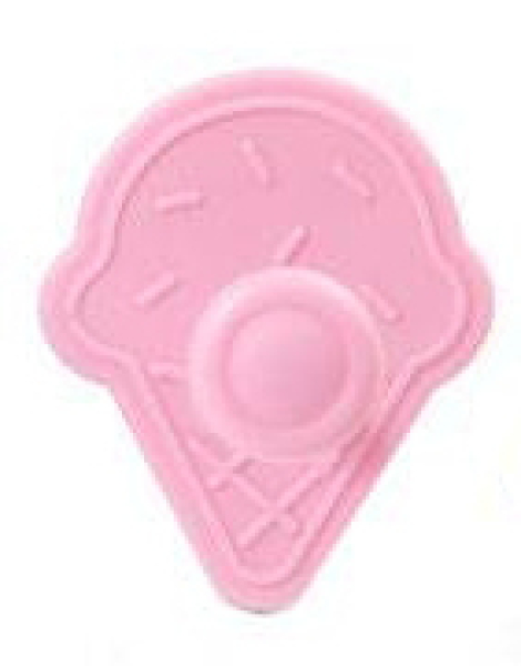 Ausstecher mit Auswerfer und Prägung - Eiscreme