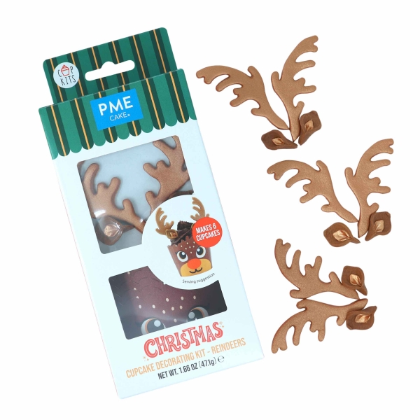 Cupcake Decorating Kit - Reindeers