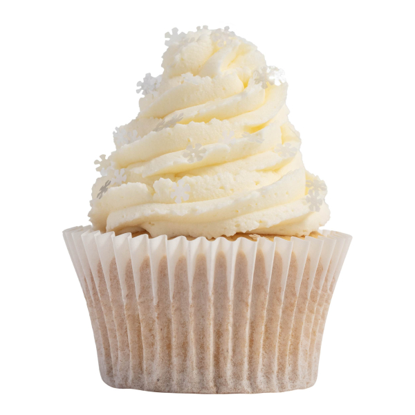 Essbarer Streusel Glitter - Schneeflocken