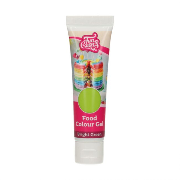 FunCakes Gel Lebensmittelfarbe - Bright Green