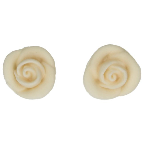 Zuckerdekoration - Rosen Weiss