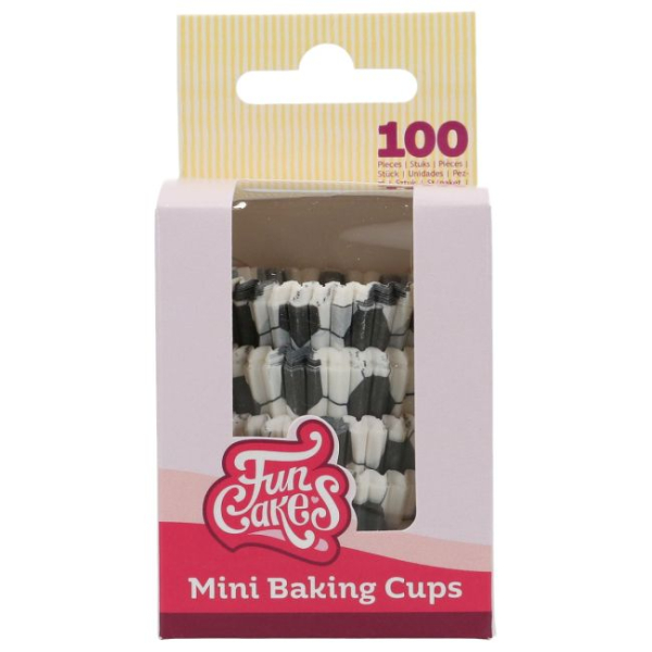 Mini Cupcake Baking Cases - Football