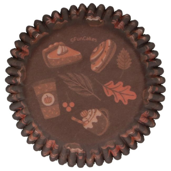 Cupcake Backförmchen - Cozy Fall
