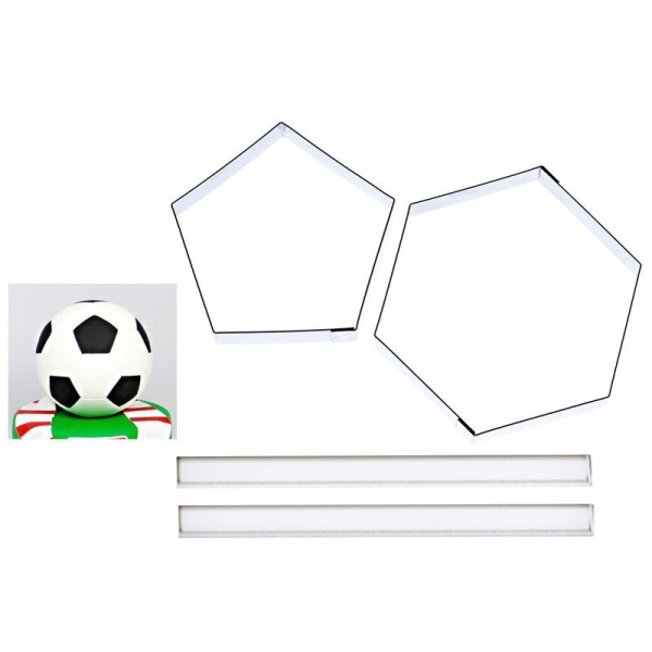 Ausstecher Set - Fussball 20cm