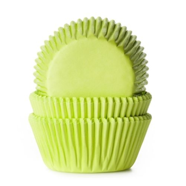 Cupcake Backförmchen - Limettengrün