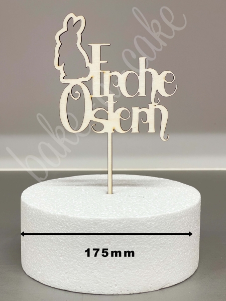 Cake Topper Wood - Frohe Ostern