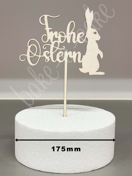 Cake Topper Wood - Frohe Ostern