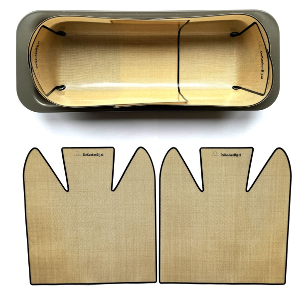 Wiederverwendbares Backpapier - Cake Form 18 bis 31cm