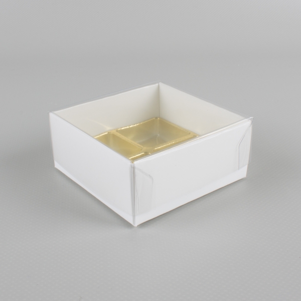 Box for 4 Bonbons - White