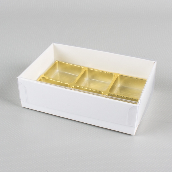Box for 6 Bonbons - White