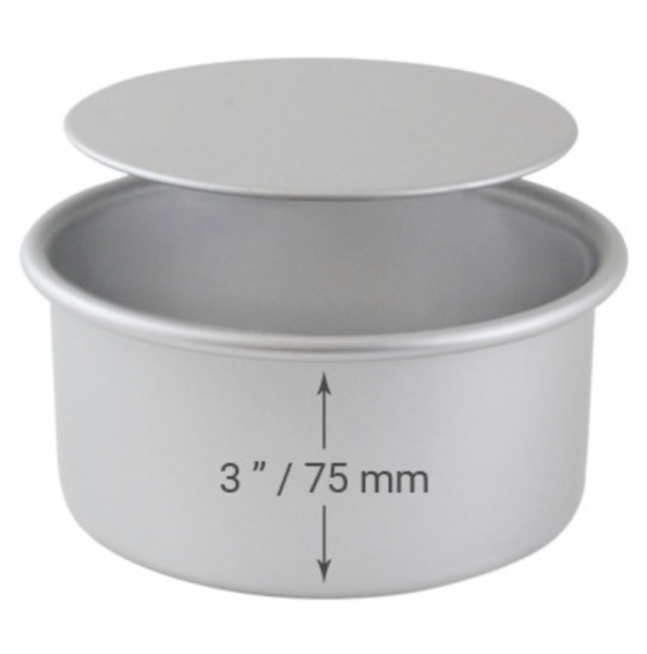 Cake Pan Round with Loose Bottom - 9 x 3inch (229 x 76mm)