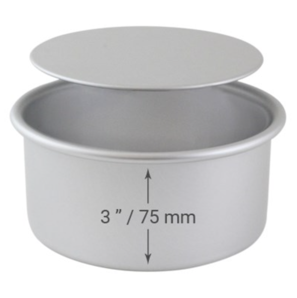 Cake Pan Round with Loose Bottom - 10 x 3inch (254 x 76mm)