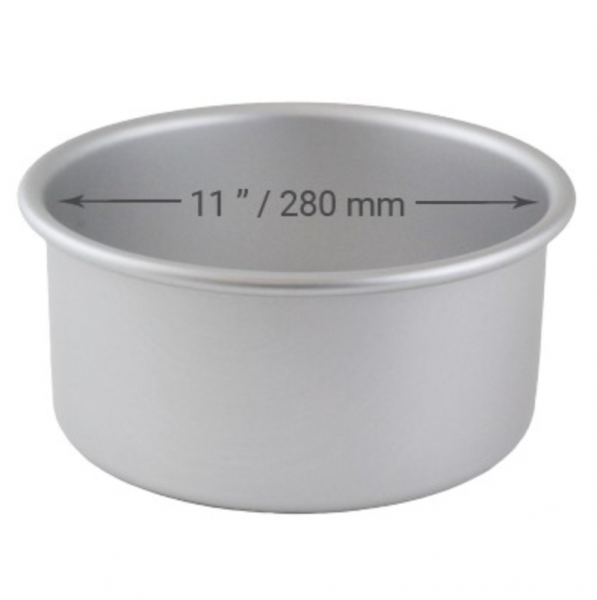 Cake Pan Round with Loose Bottom - 11 x 3inch (279 x 76mm)