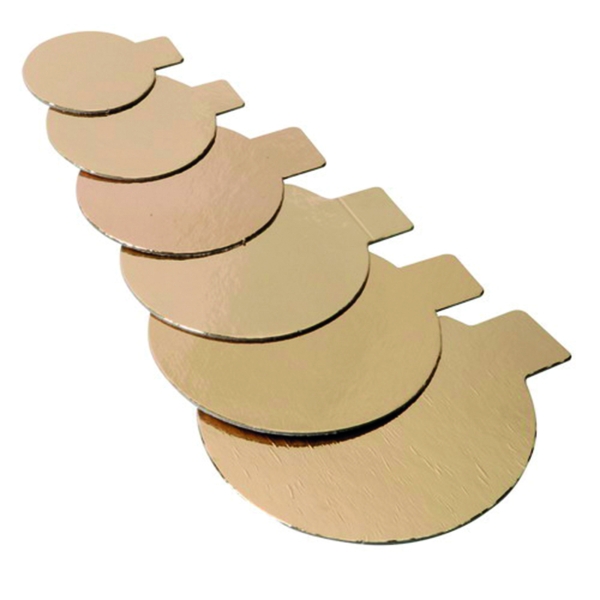 Card with Lug - Gold - 7cm