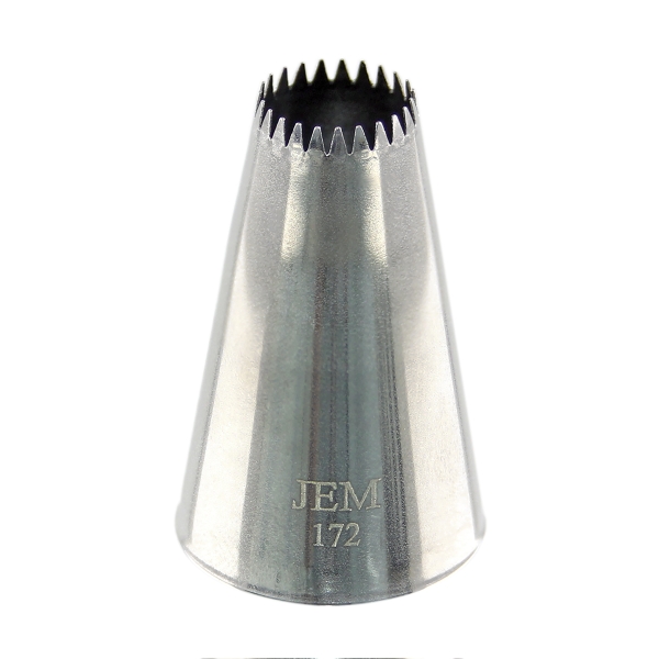 Fine Tooth Open Star Nozzle No. 172