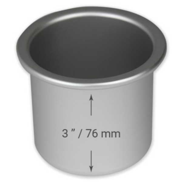 Round Cake Pan - 3in x 3in (7.6 x 7.6cm)