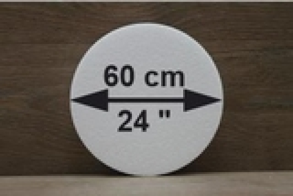 Cake Dummy Rund - 12cm Hoch / 60cm