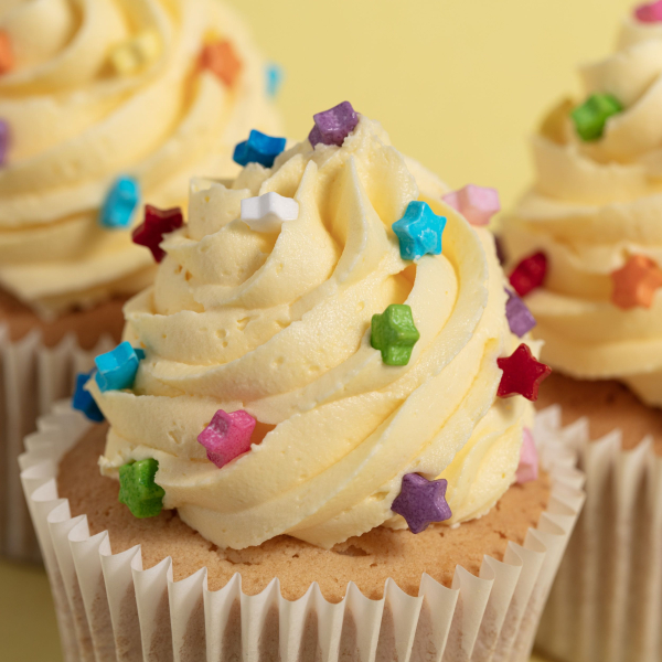 Streusel Sprinkle Charms - Farbige Sterne