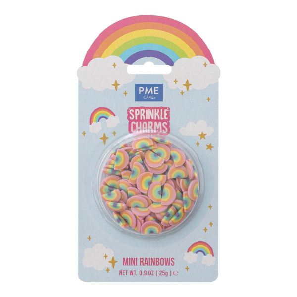 Streusel Sprinkle Charms - Mini Regenbögen
