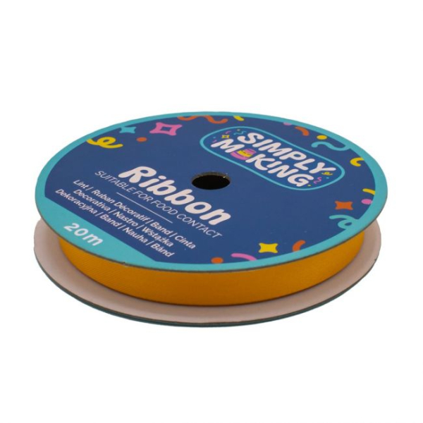 Torten-Band - Gold 12mm x 20m