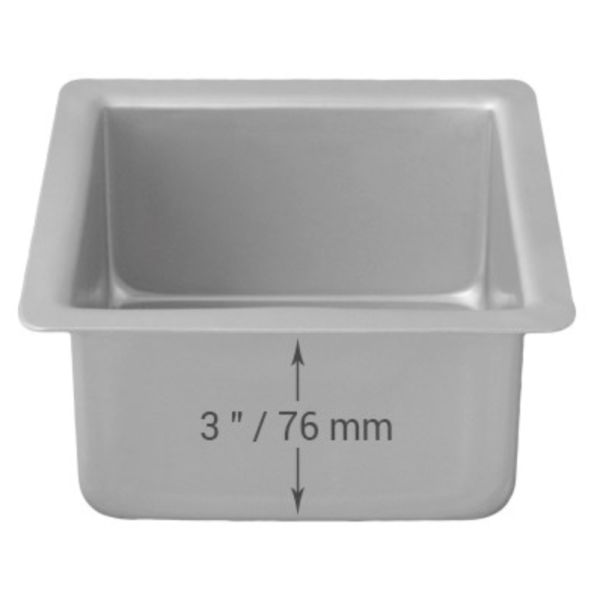Bakeware Square - 5inx5inx3in (12.7x12.7x7.62cm)
