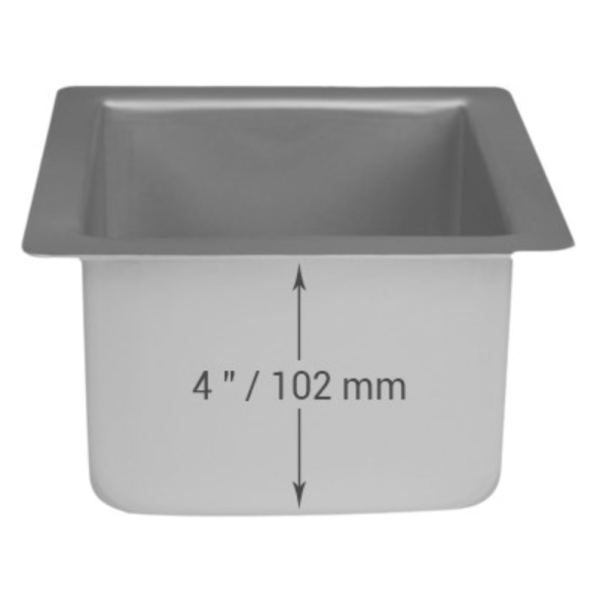 Bakeware Square - 5inx5inx4in (12.7x12.7x10.2cm)