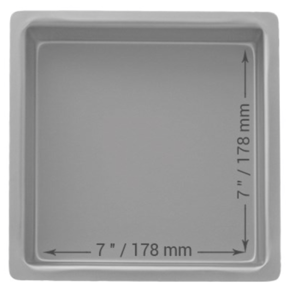 Bakeware Square - 7inx7inx3in (18x18x7.6cm)