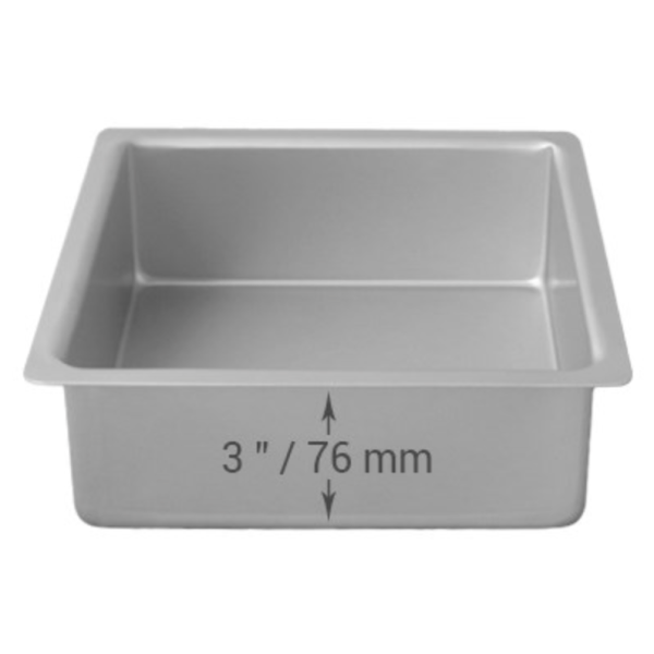 Bakeware Square - 8inx8inx3in (20.3x20.3x7.62cm)
