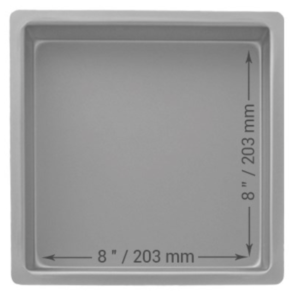 Bakeware Square - 8inx8inx3in (20.3x20.3x7.62cm)