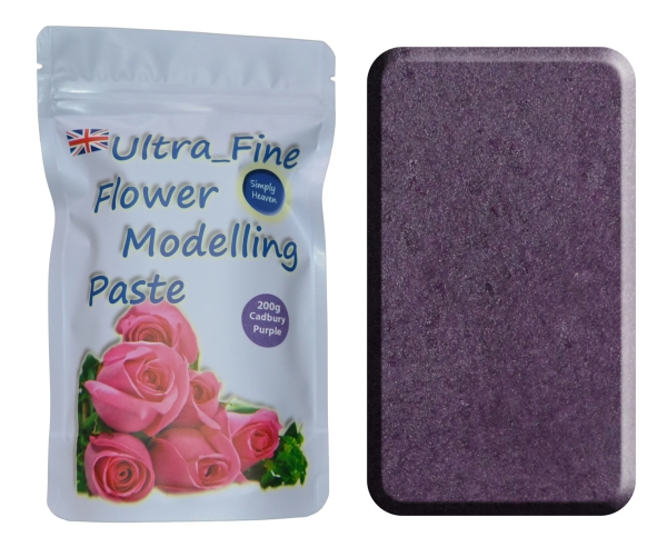 Ultra Fine Flower Modelling Paste - Cadbury Purple 200g
