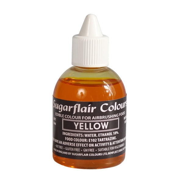 Airbrush Colour Sugarflair - Yellow