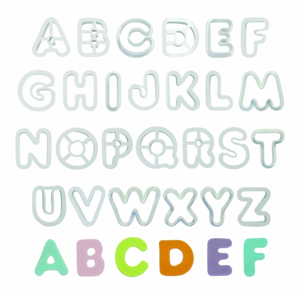 Alphabet Cutter Set of 26