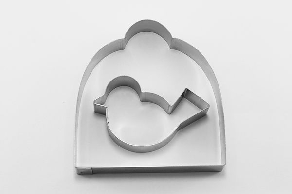 Cookie Cutter - Birdcage with Bird