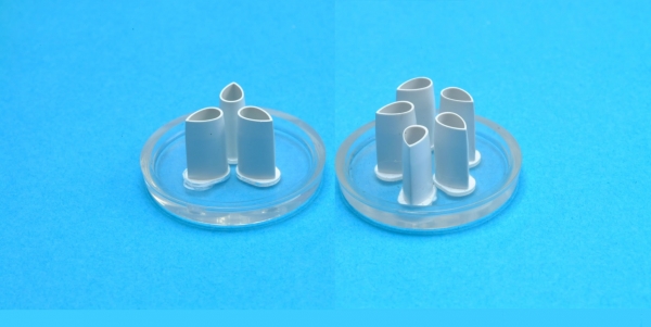 Broderie Anglaise Leaf & 3 Petal Eyelet Cutters Set 2