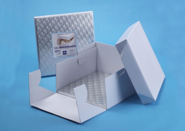 Cake Box & Board Square 330mm (13") (PME)