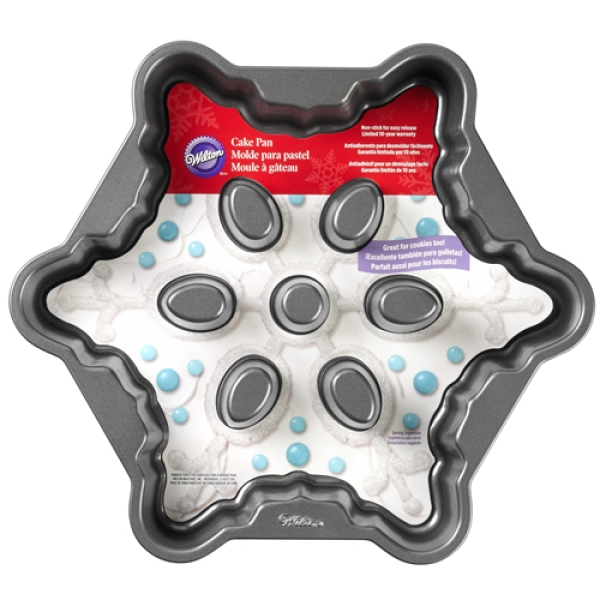 Cake Pan - Fun Snowflake